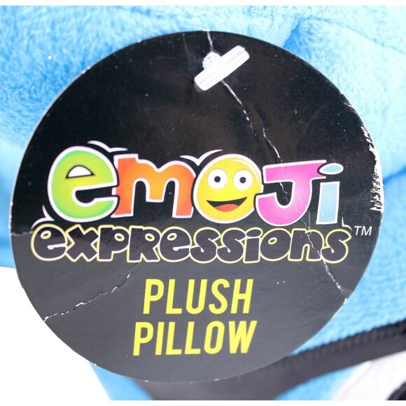 Emoji Expressions Plush Pillow - Blue Poop - Picture 3 of 4